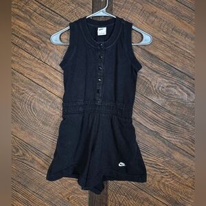 Nike Black Kids Romper Size Medium